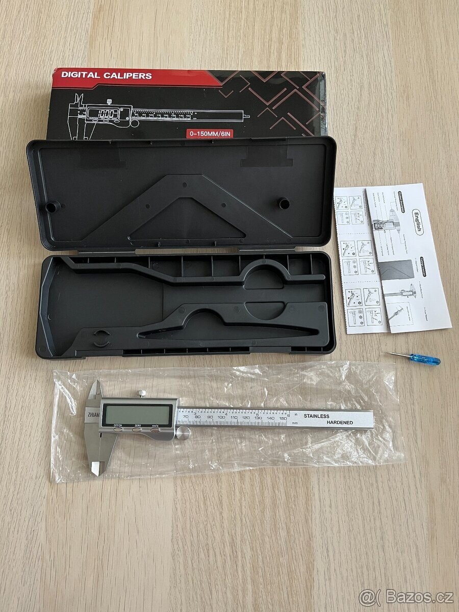 Digitální posuvné měřítko / šuplera (rozbalené zboží)