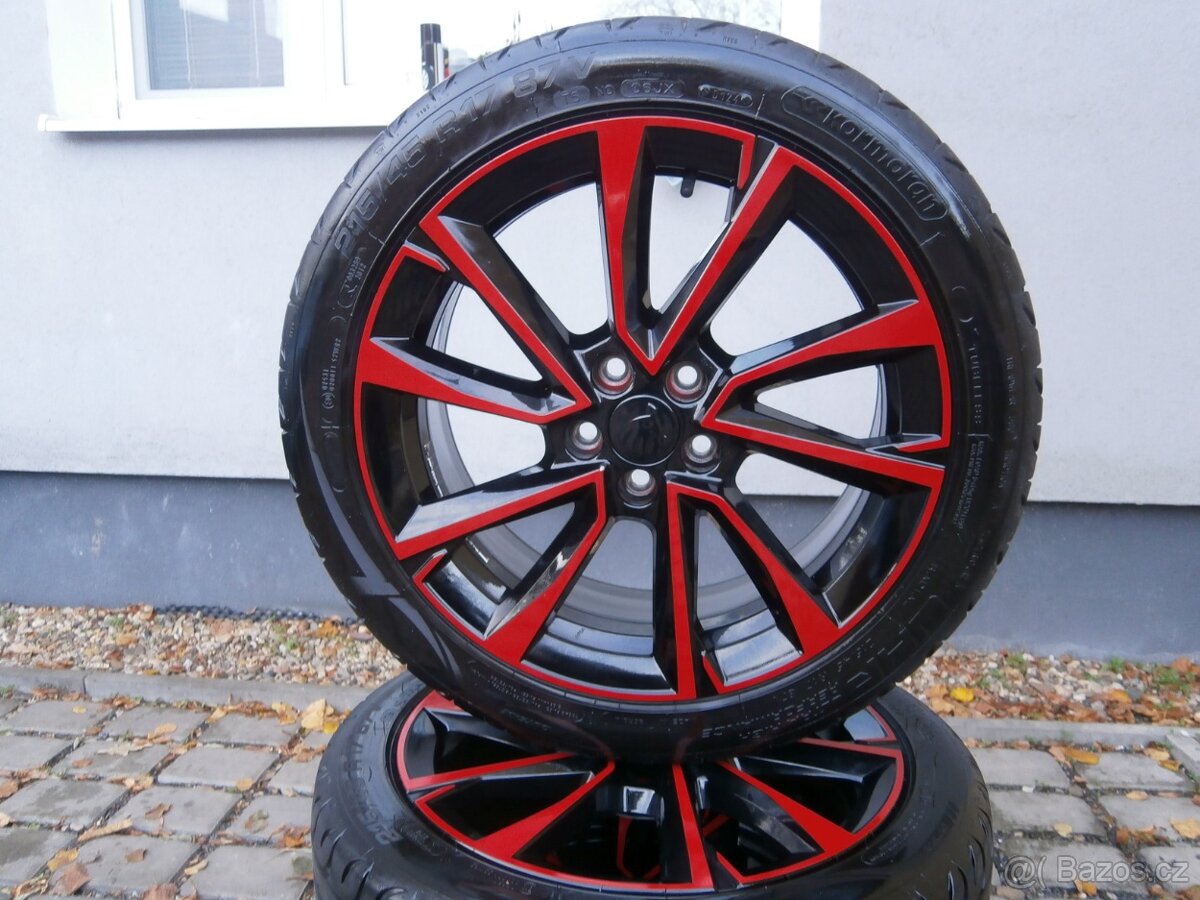 LETNÍ ALU KOLA 5 X 100 215 45 17 dot 2024