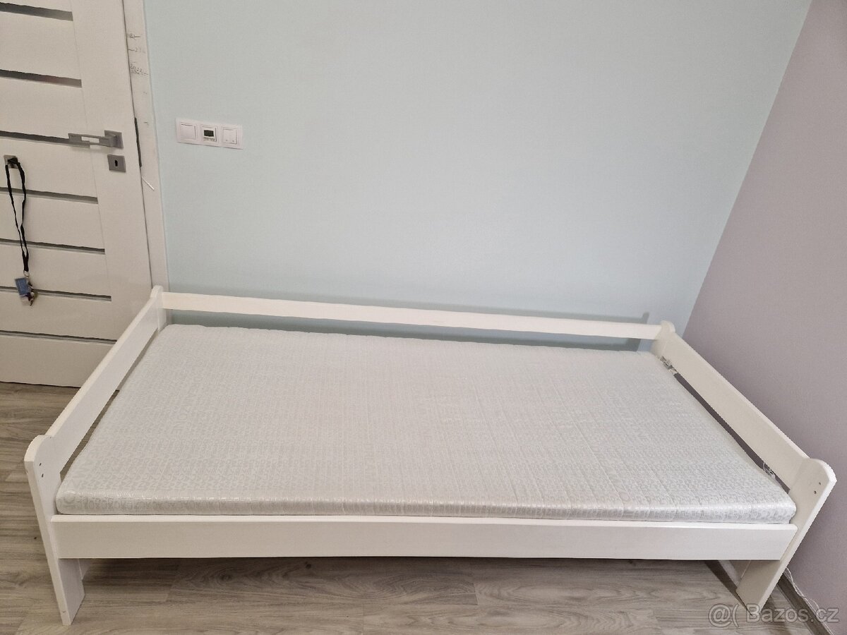Jednolůžková postel + matrace