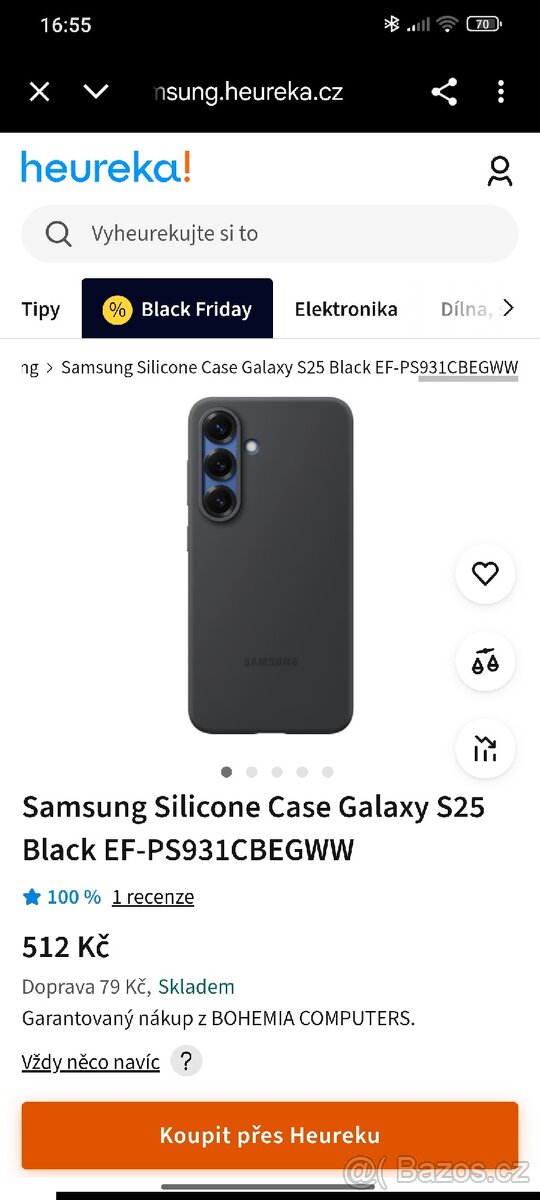 Krýt na Samsung Galaxy S25