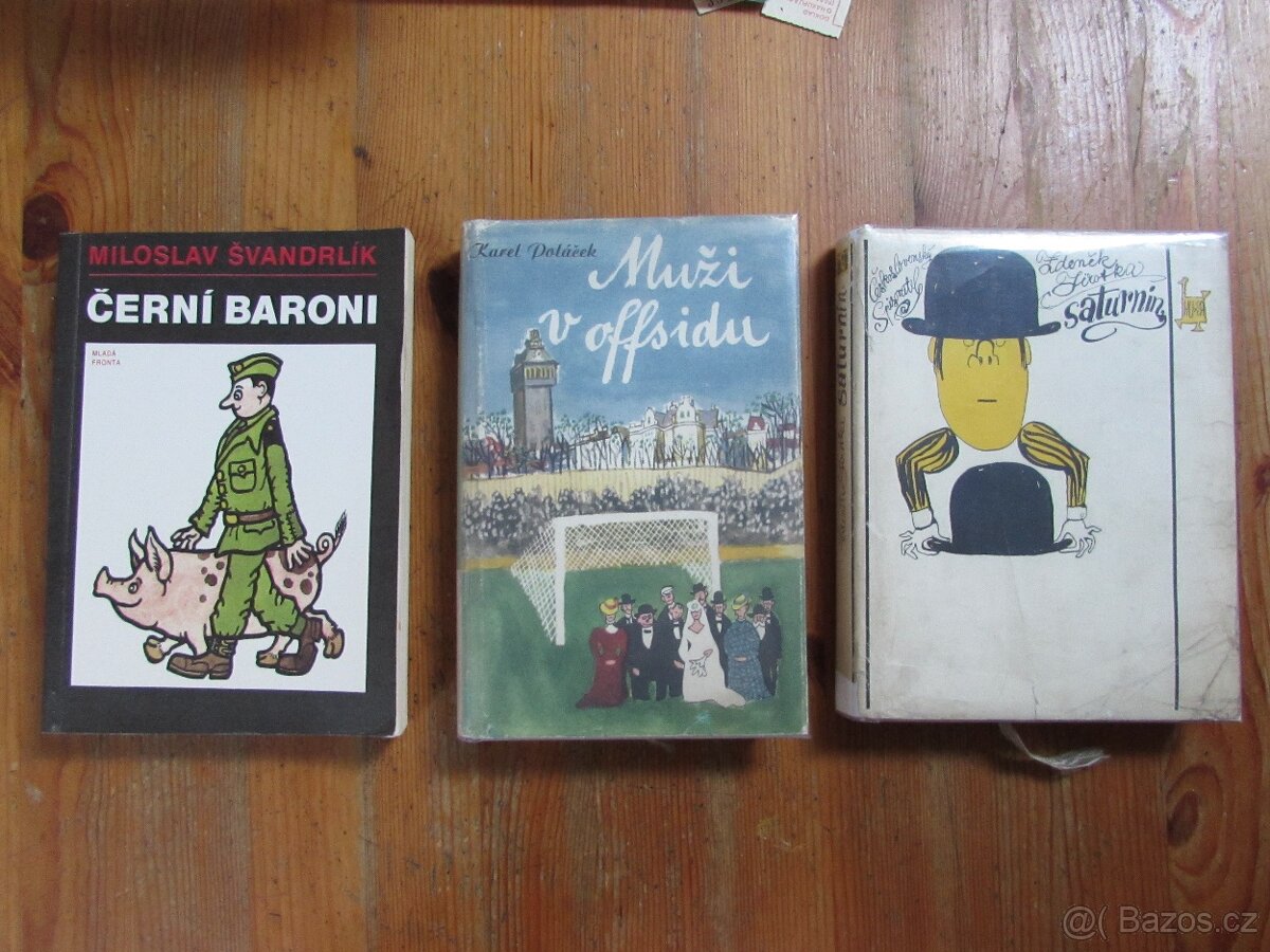 Humoristická literatura - Jirotka, Wodehouse, Poláček aj.