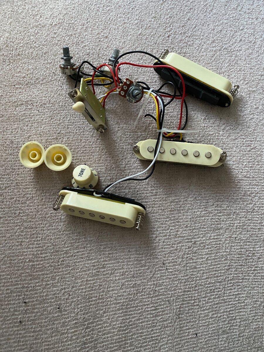 Kompletní elektronika Stratocaster