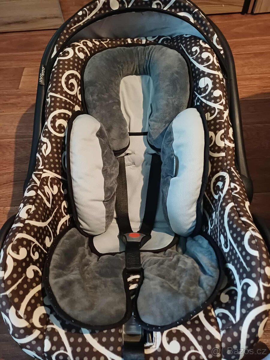 Autosedačka - Vajíčko DorJan do10kg s vložkou a dečkou.