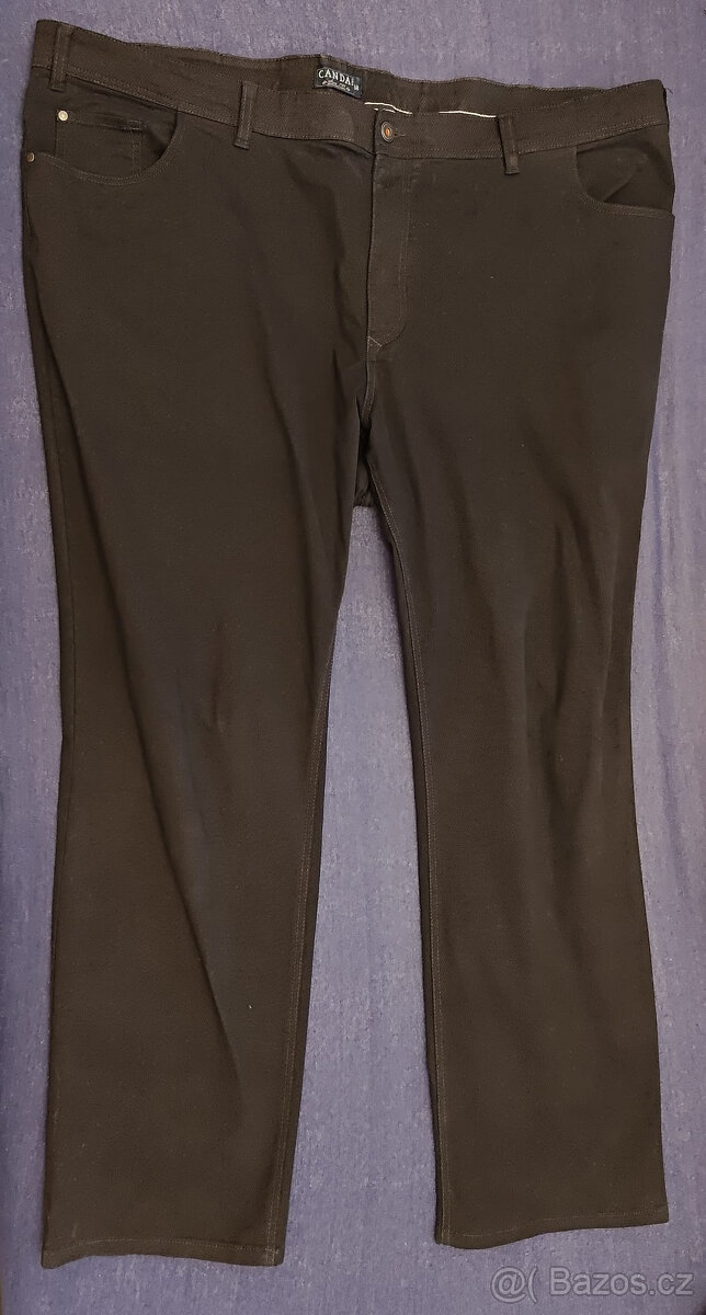 3XL Kalhoty CANDA Černé