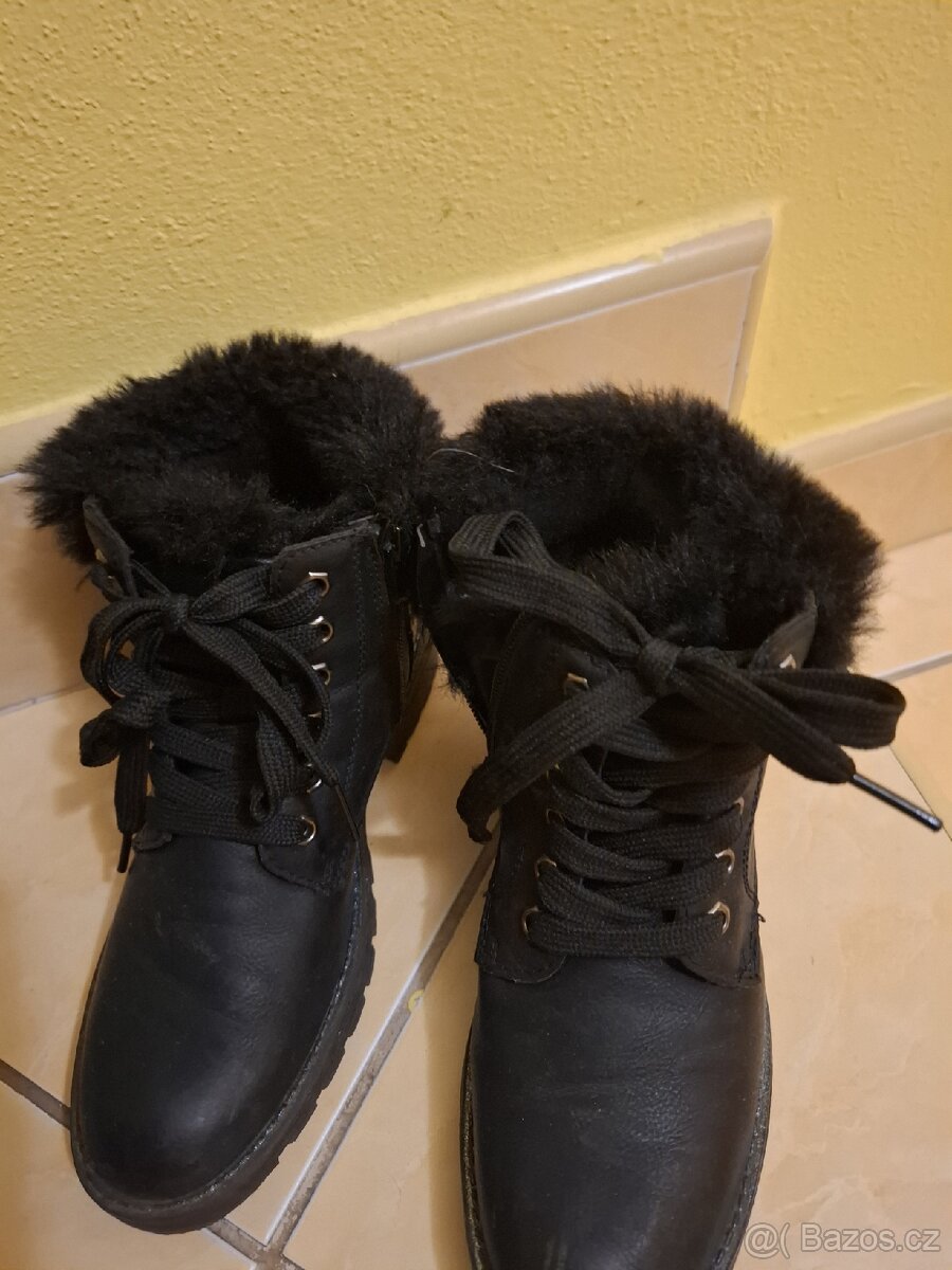 Dívčí zimní boty