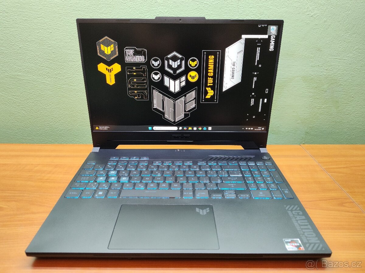 TuF-A15,RTX-4060-140w-Mux,R-7,DDR5-22 Měs.Záruka