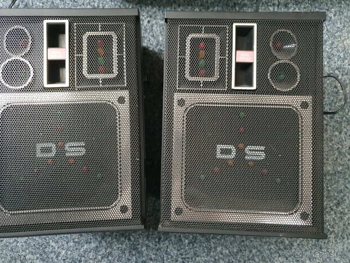 Megatone 2x reprobedny blikající k boomboxu SX-1988