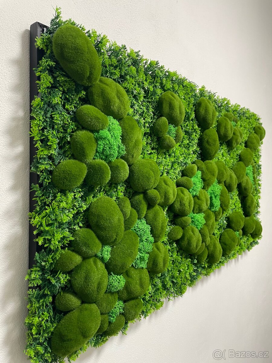Umělý mechový obraz- příroda bez údržby