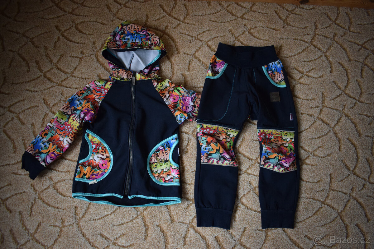 Softshellová bunda a kalhoty Think Pink vel. 104