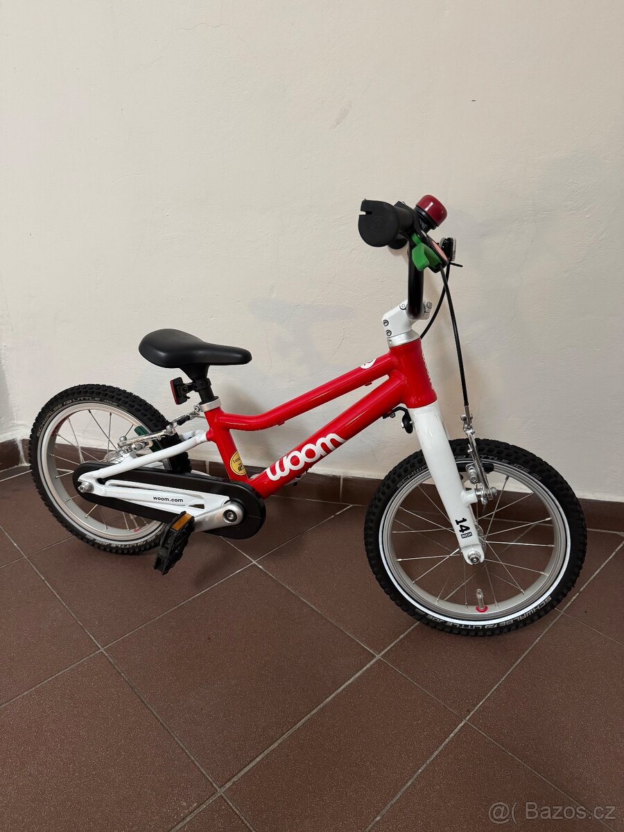 Dětské kolo Woom 2 Red