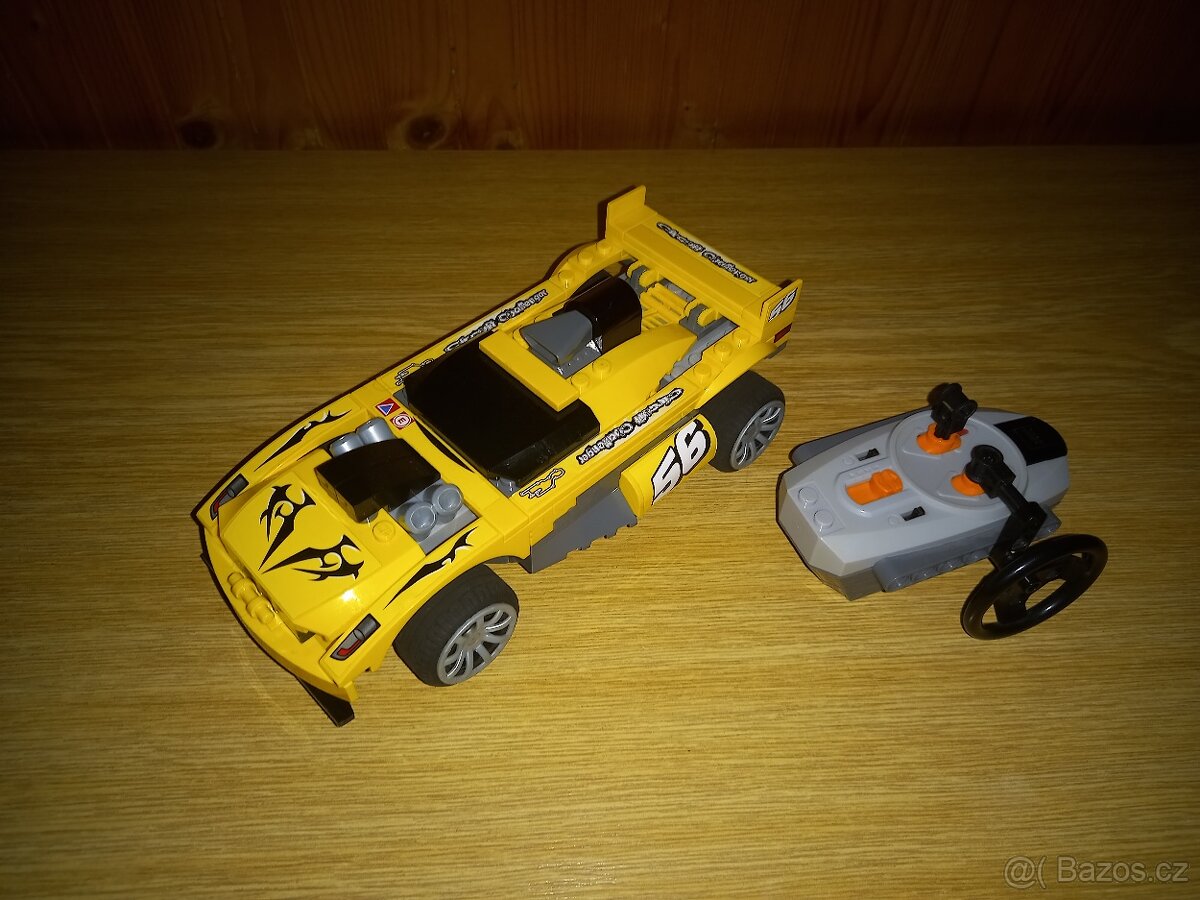 Lego závodní auto na dákové ovládání