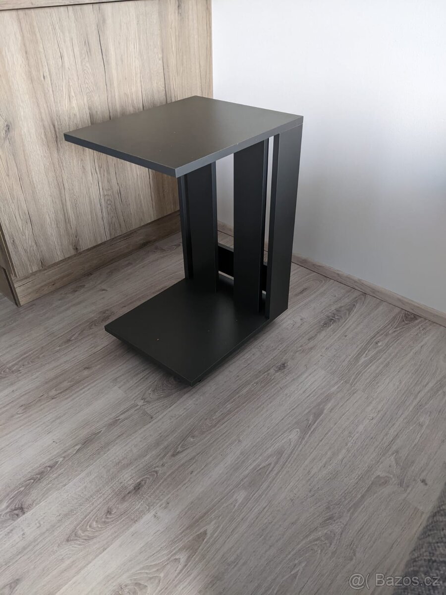 Přístavný stolek EDI - antracit