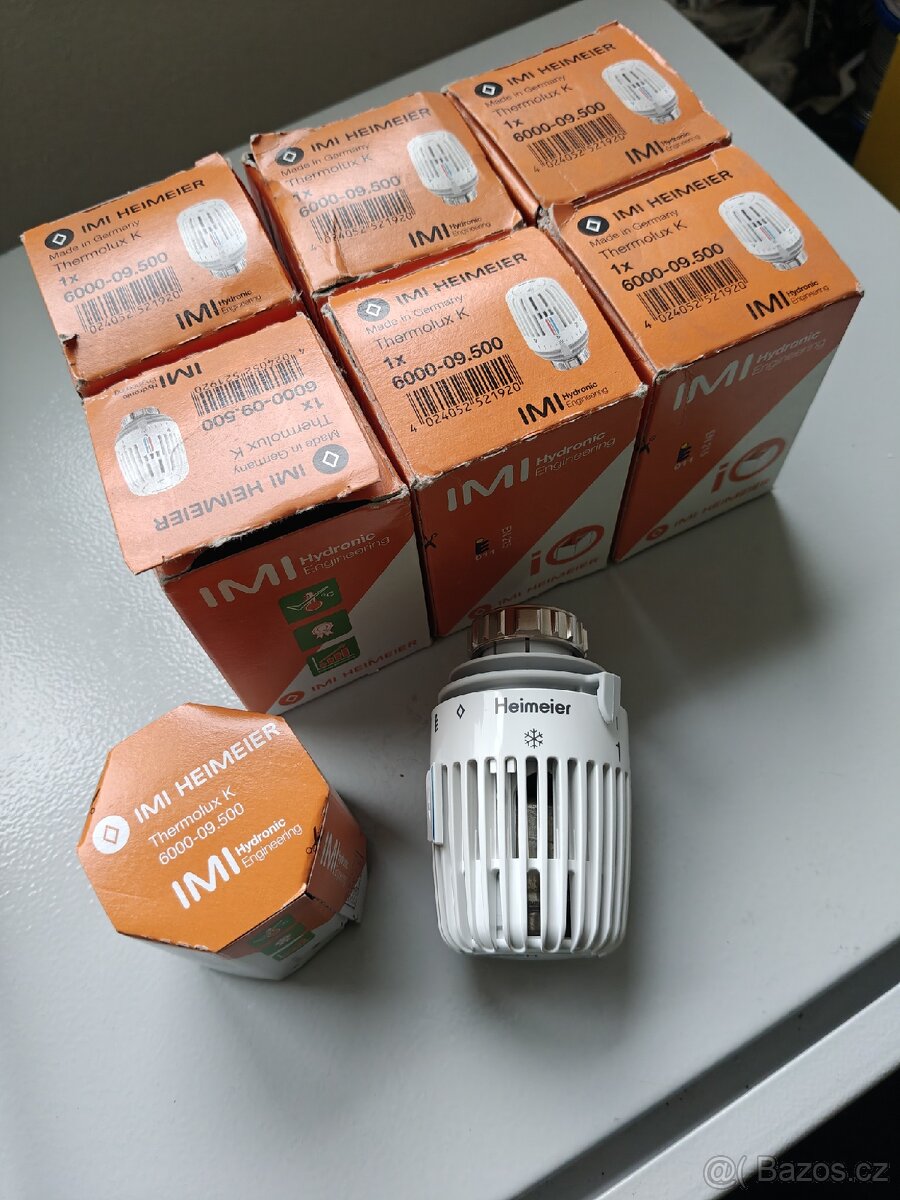 Termostatická hlavice, Termostatický ventil přímý G3/8