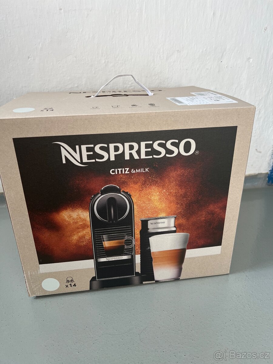Citiz and Milk Nespresso kávovar novy