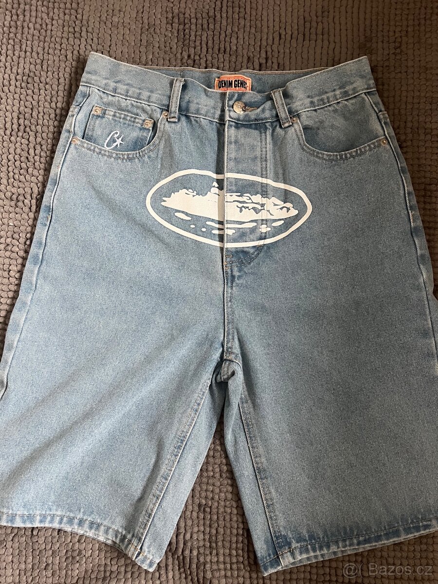 Corteiz Denim Kraťasy