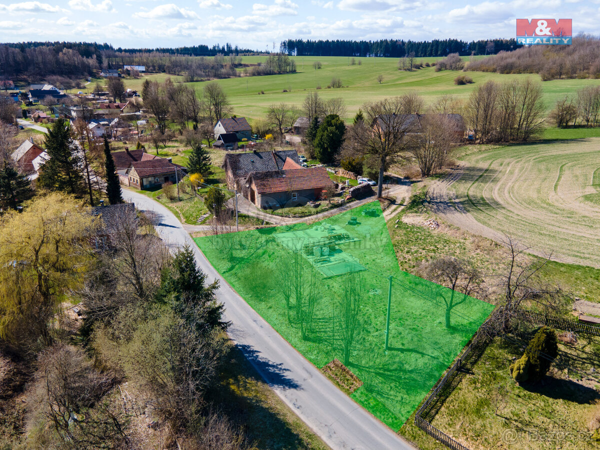 Prodej pozemku k bydlení, 1097 m², Česká Třebová - Skuhrov