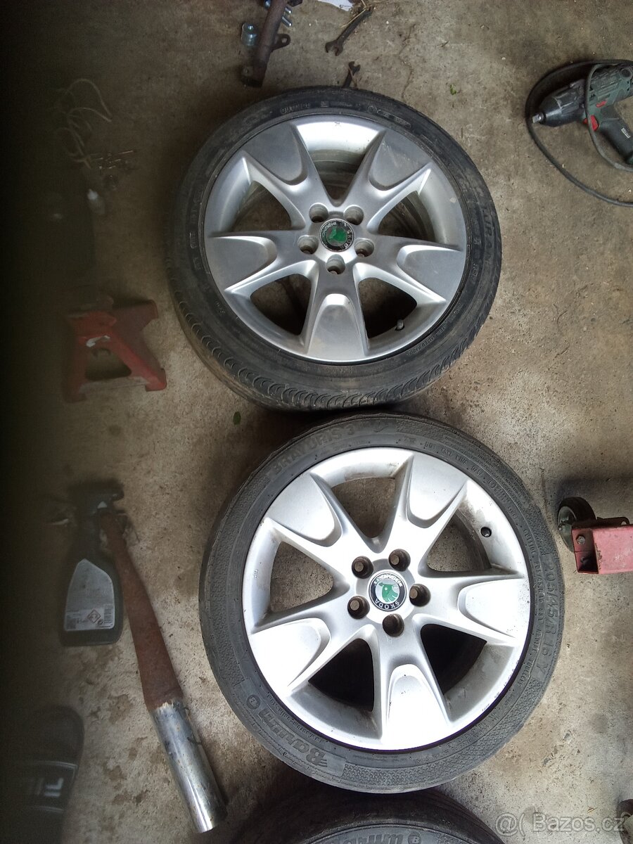 ALU kola škoda r16