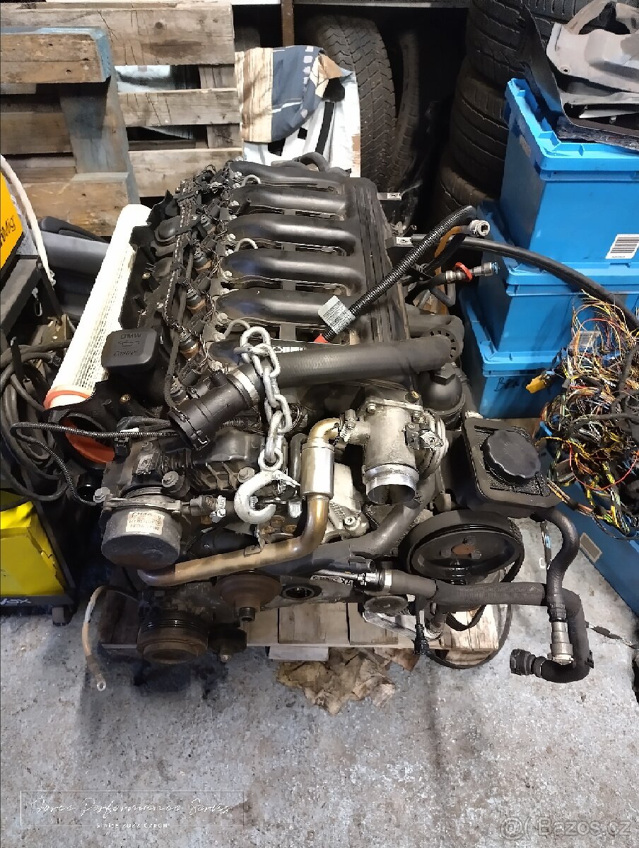 Bmw Motor M57 TUE 306D2 160kw verze bez DPF - díly na motor