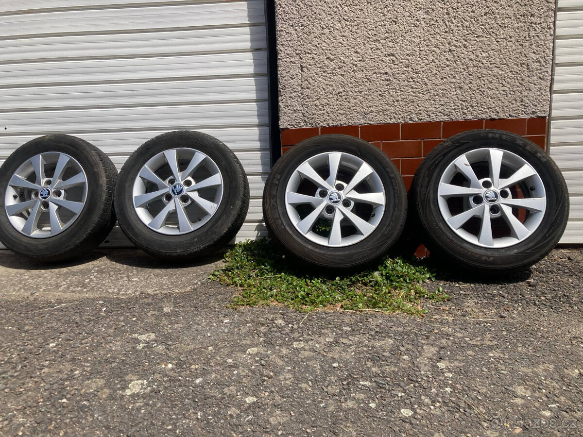 Slitinove kola pro Skoda Citigo-R14, roztec 4x100