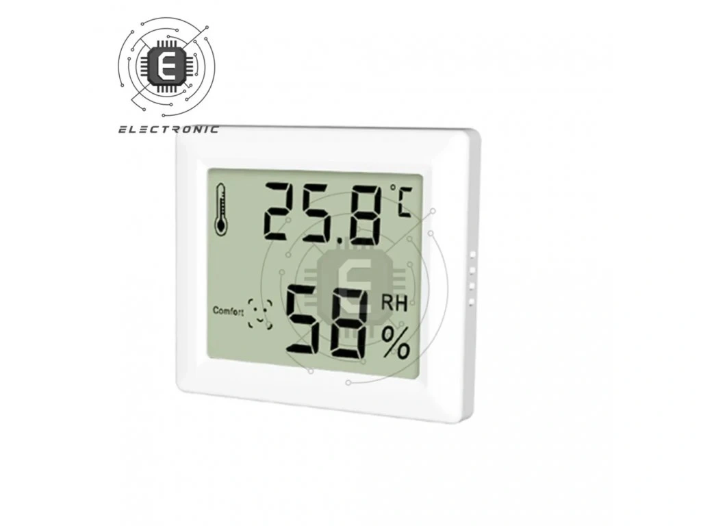 Mini LCD digitální teploměr + vlhkoměr, vnitřní,elektronický