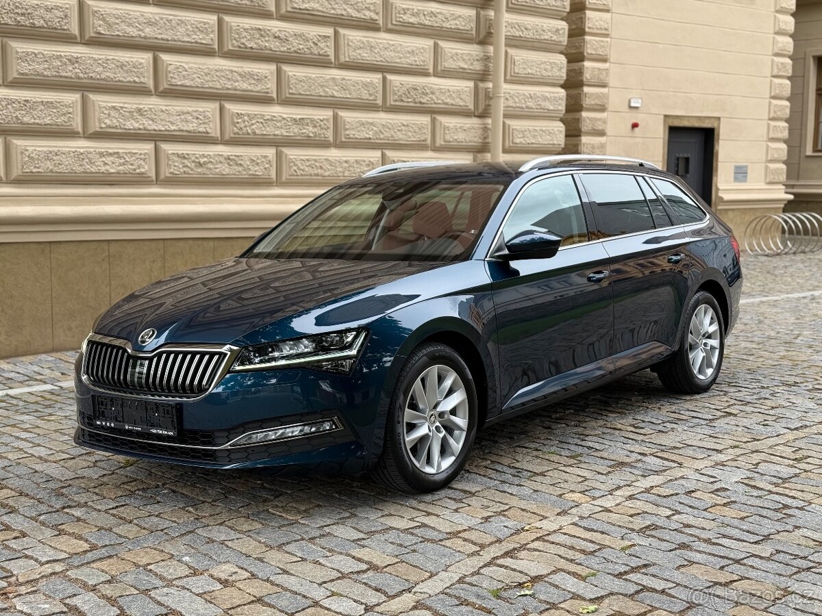ŠKODA SUPERB III 2.0TDI 140kW DSG VIRTUAL • KŮŽE • 95TIS KM
