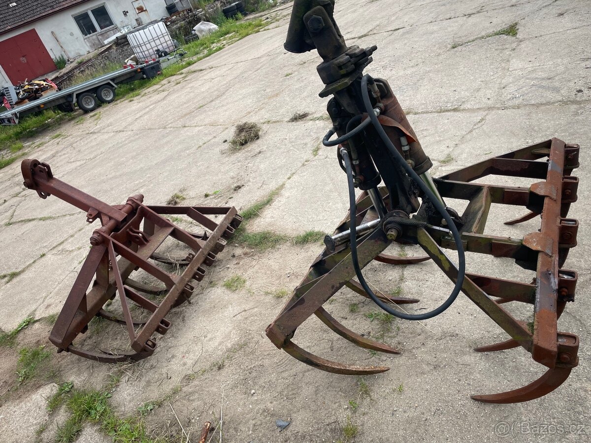 Vidle, kleště, drapák UNHZ-750 a DH-112