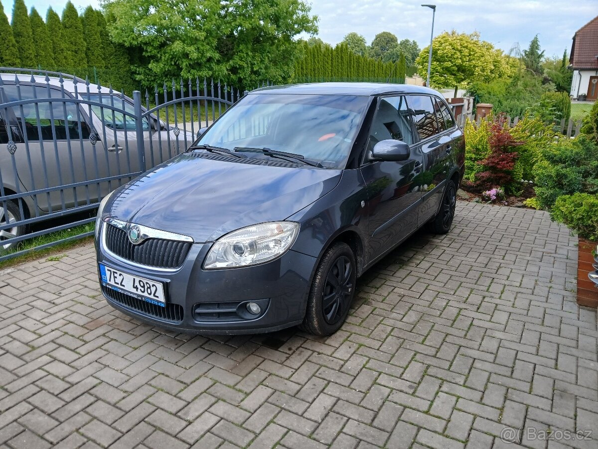 Skoda Fabia kombi 1.2htp, 51kW, Nová STK
