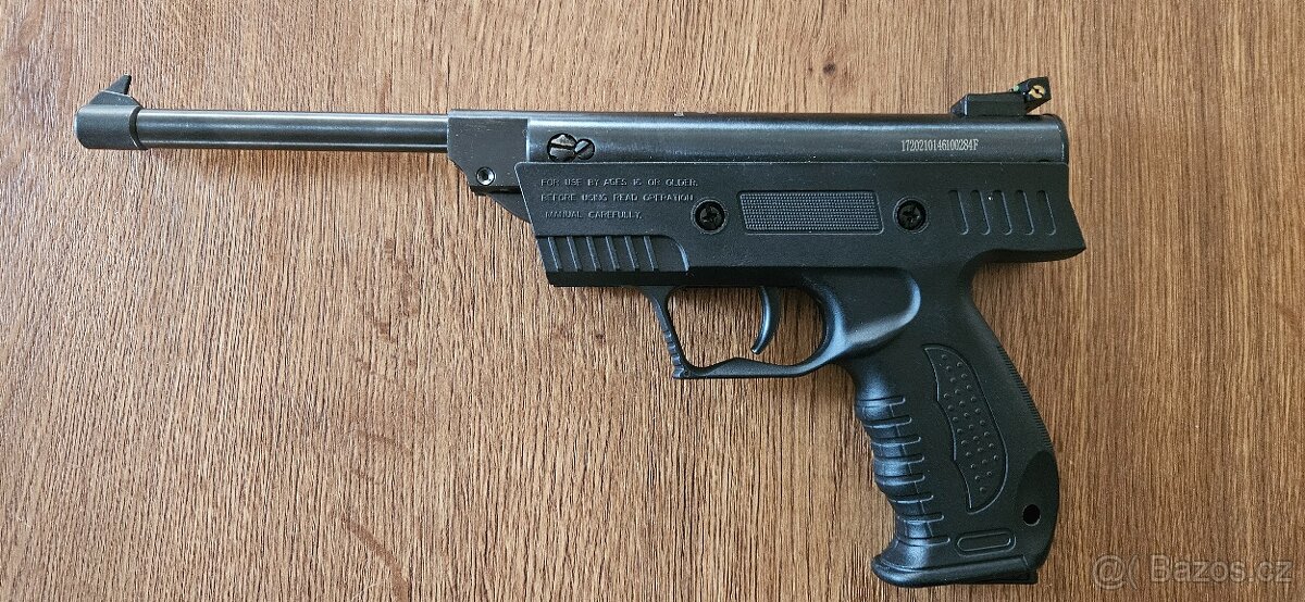 Vzduchová pistole Kandar 4,5 a 5,5 (p45p, p55p)