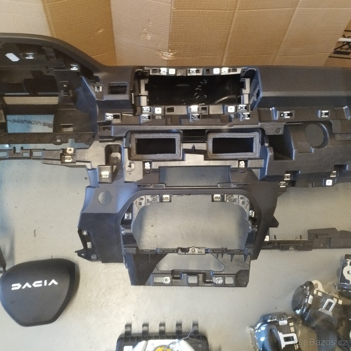 Airbagová sada Dacia Sandero III, Jogger s originální desko