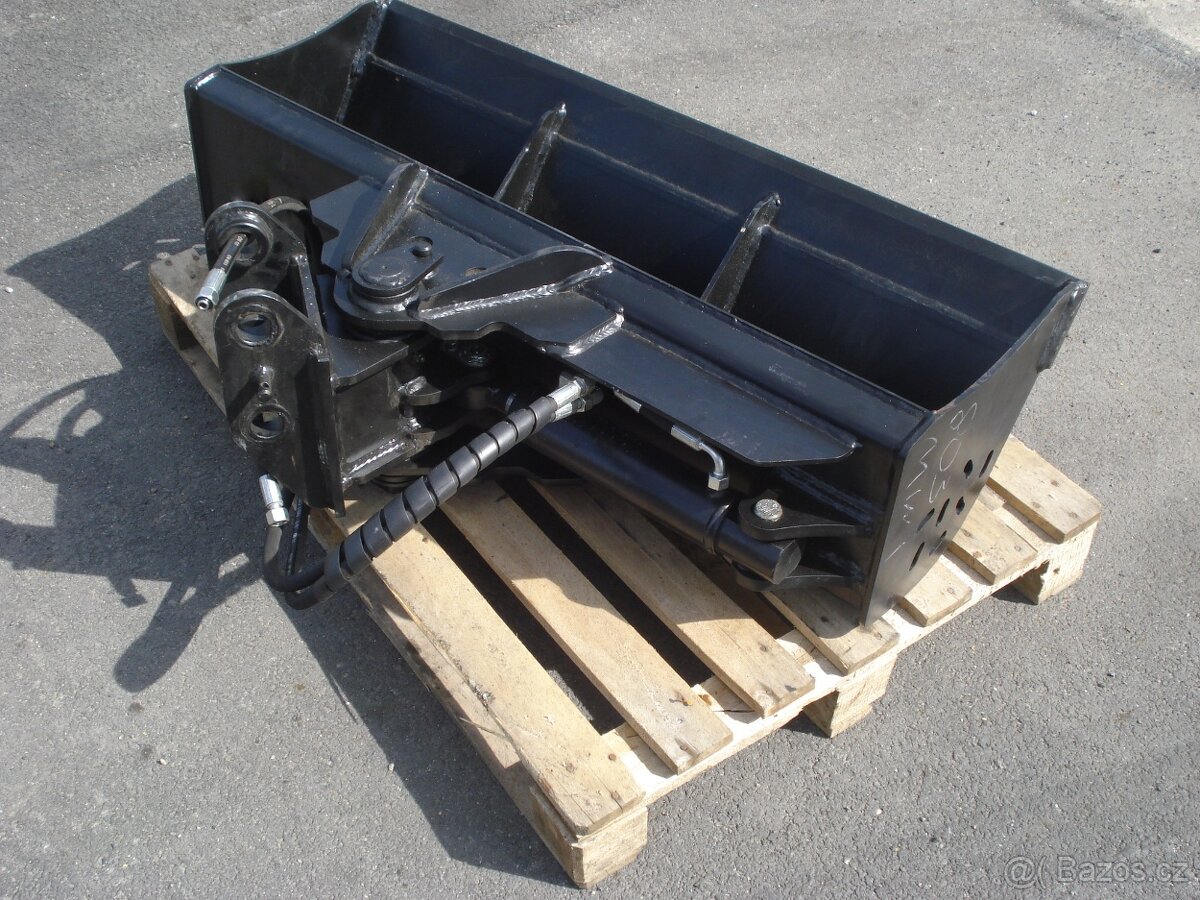 hydraulická naklápěcí svahovka 120cm, JCB 8030, 8032, 8035