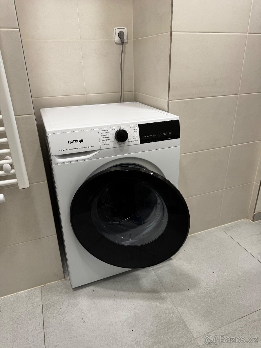 Pračka se sušičkou Gorenje v záruce