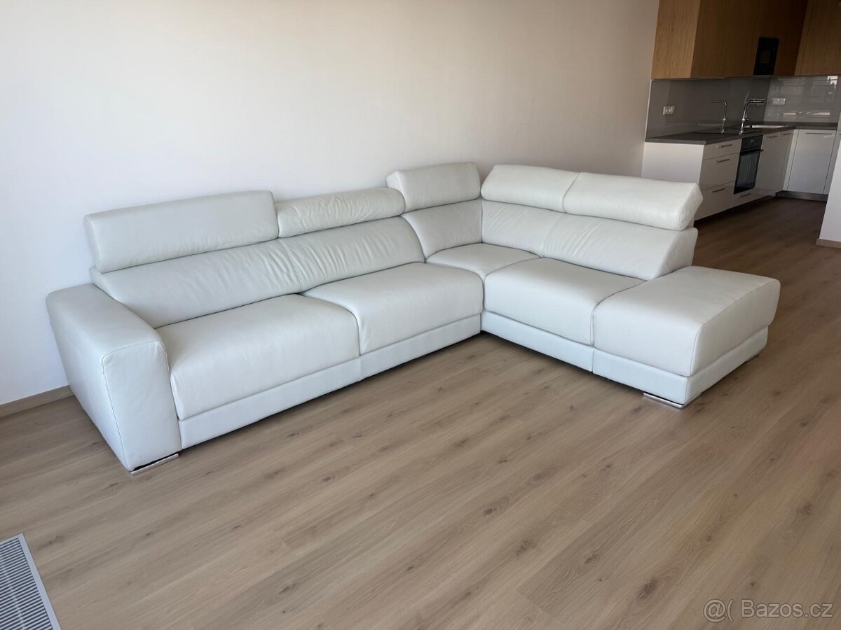 Luxusní kožená sedačka italské výroby