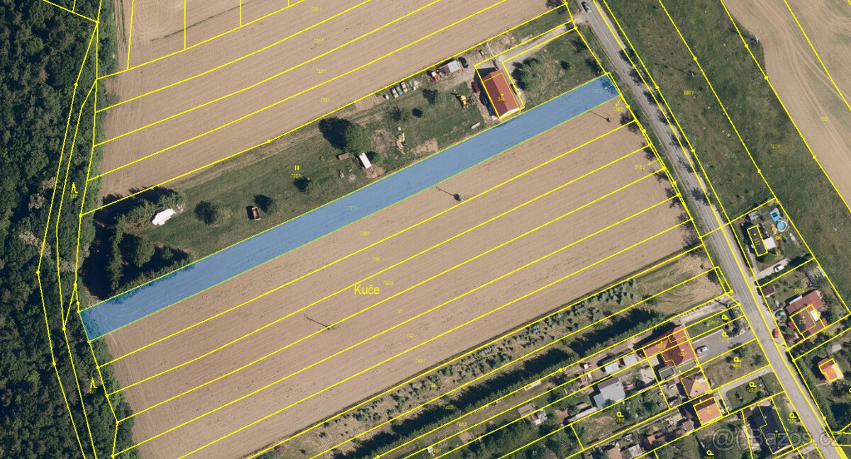 Podíl 1/200 stavebního pozemku k.ú. Kostelany