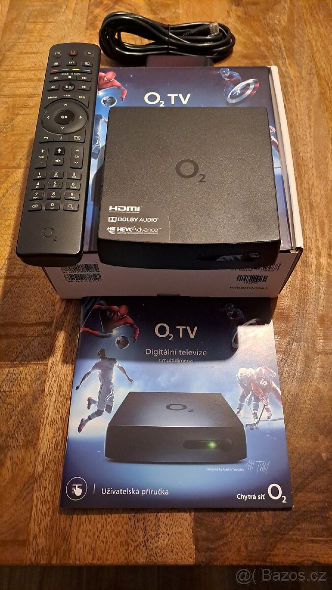 O2 Tv set-top box