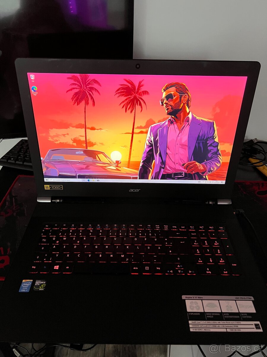 Acer Aspire V Nitro. Intel® Core™ i7 i7-4710HQ