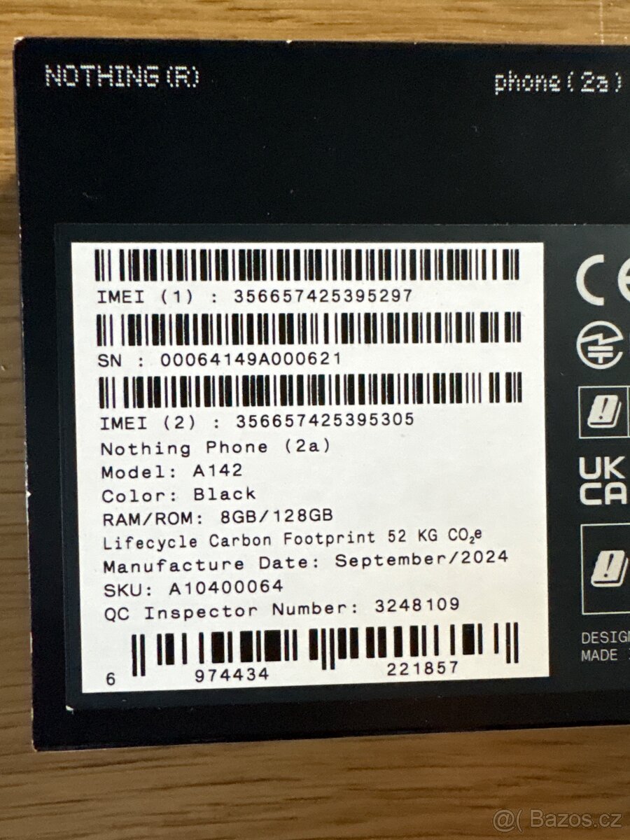 Nothing Phone A142 black