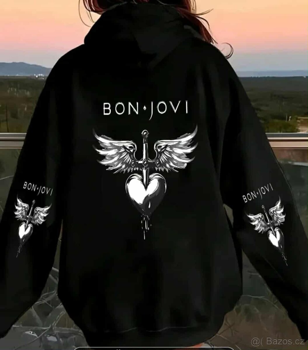 Bon Jovi L-XL mikina
