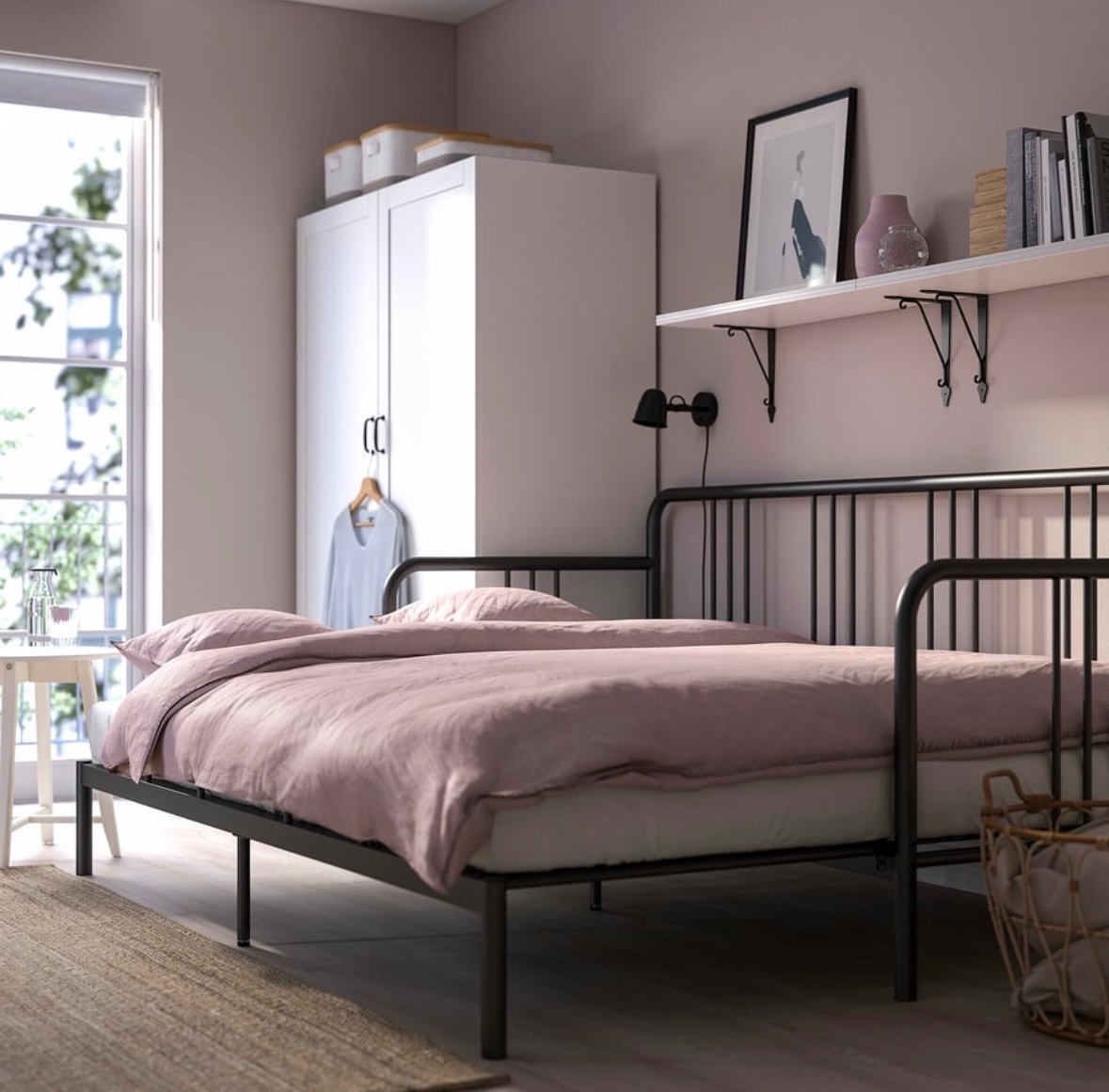 Rozkládací postel FYRESDAL IKEA