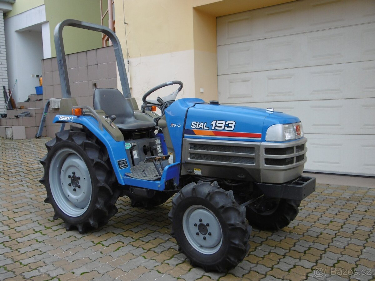Malotraktor ISEKI SIAL TF193F s rotavátorem