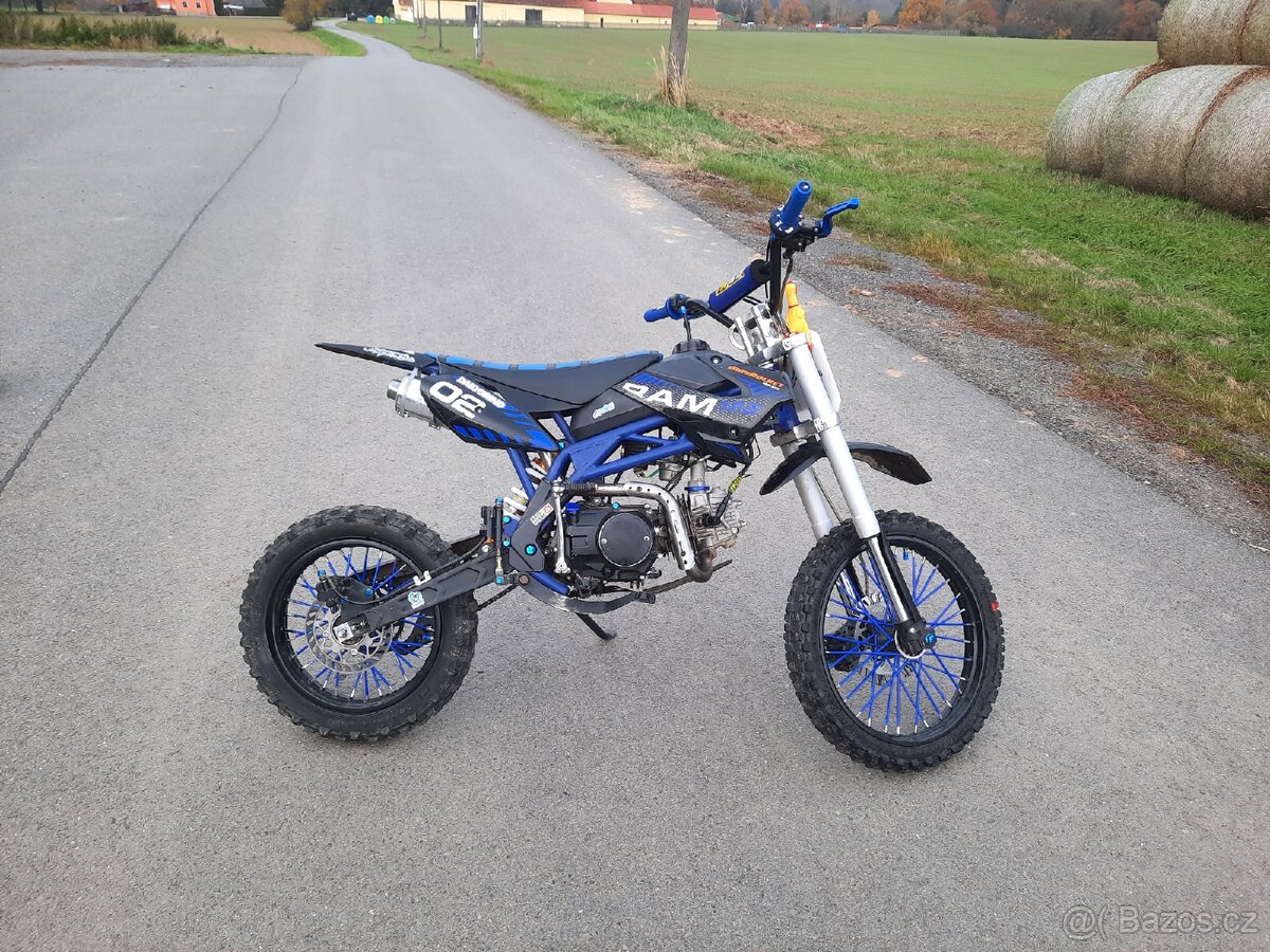Pitbike 125ccm sky ram 17/14