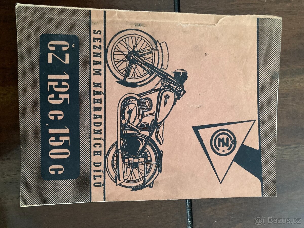 Návod k obsluze ČZ 125C, 150C