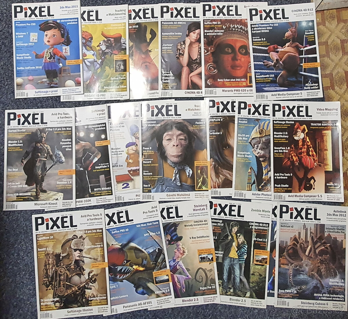 Časopisy PiXEL, nové v perfektním stavu