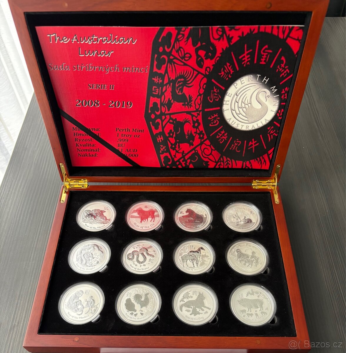 Sada stříbrných mincí Lunar II.