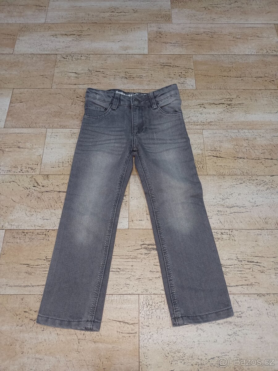 Chlapecké kalhoty, rifle, džíny vel. 110/116