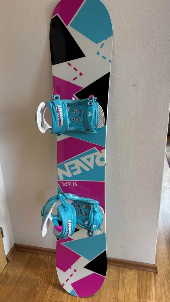 Snowboardový set dámský