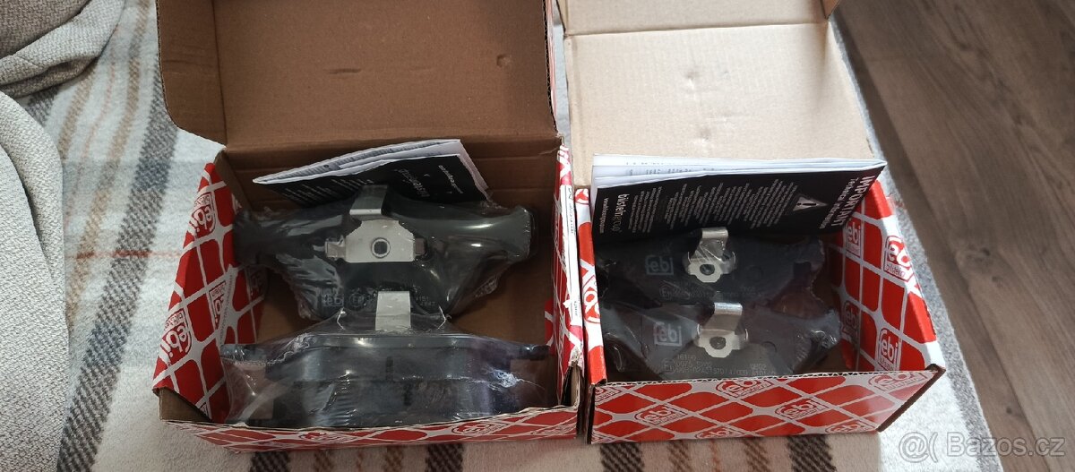 Brzdové destičky Febi přední a zadní pro BMW E39