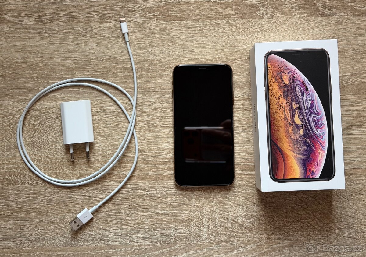 iPhone XS 64 GB zlatý