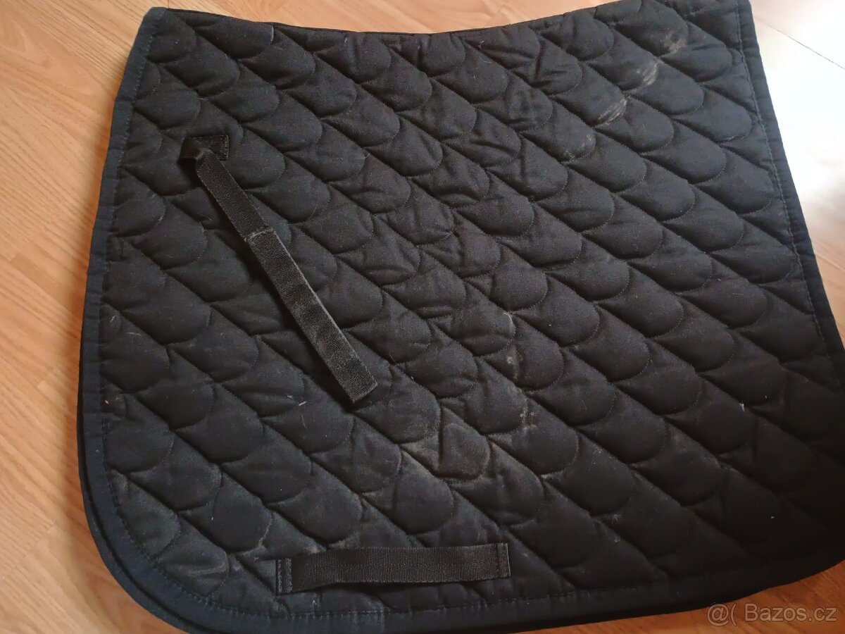 Černá drezurní dečka full