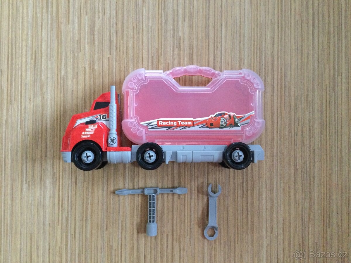 Šroubovací ZVUKOVÝ kamion s kufříkem