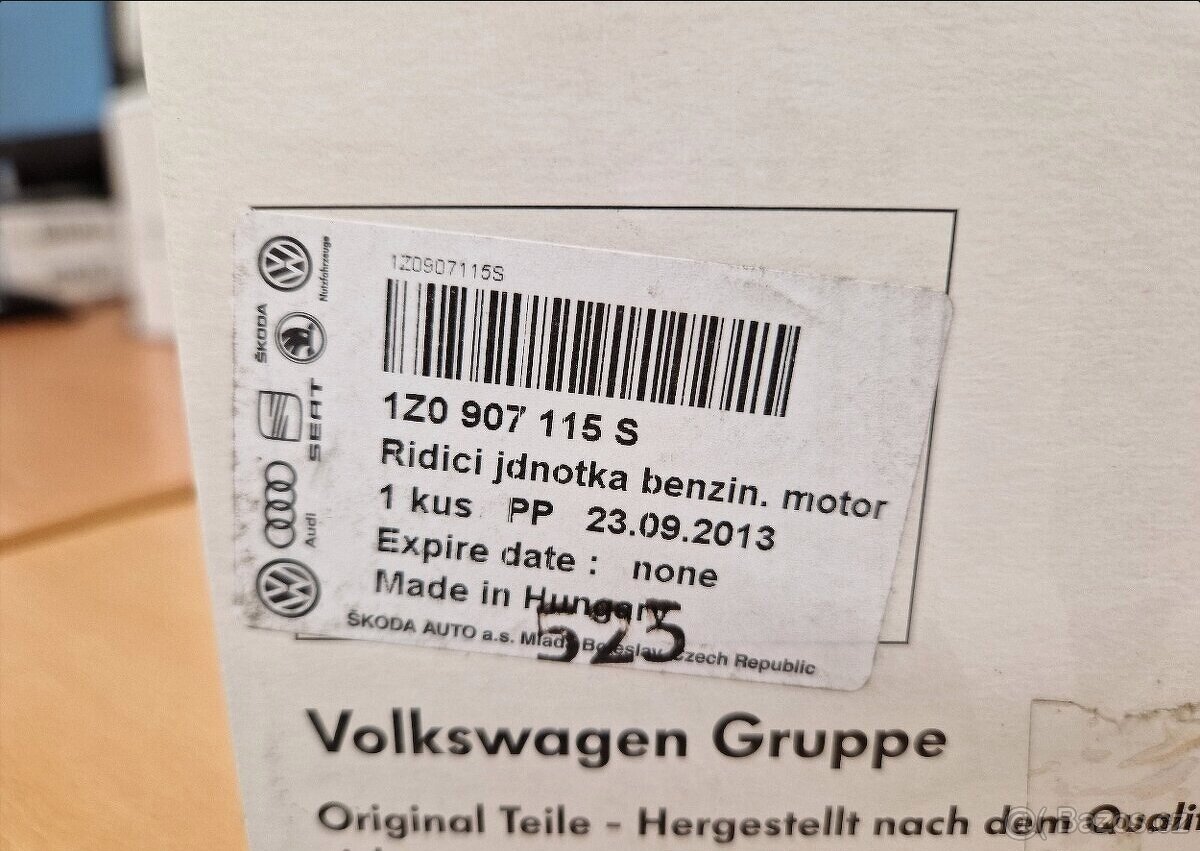 Řídící jednotka motoru CCZA 1Z0907115S Škoda Octavia 2 RS